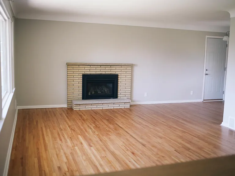 Gas fireplace, converted in 2019. Perfect to cozy up in a chilly Minnesota winter and create a wonderful ambiance in your home. Located in main floor living room.
