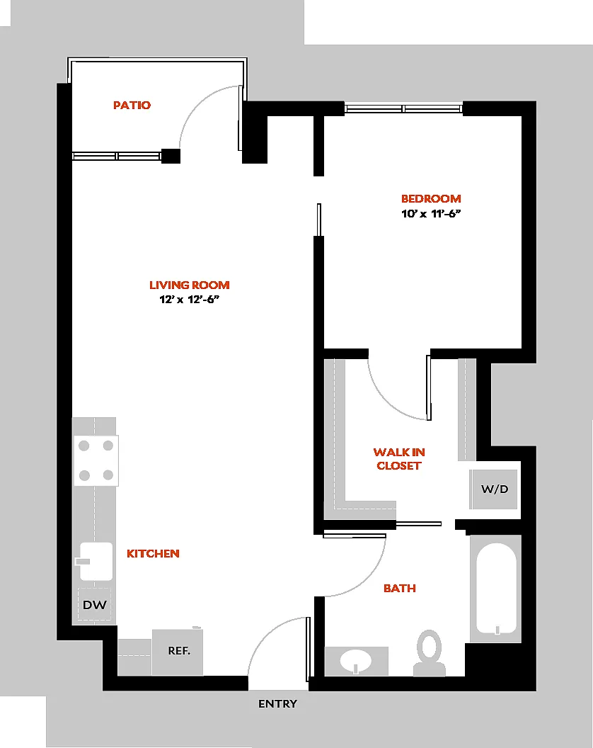 Floor plan 1G
