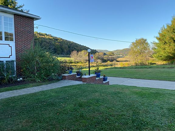 View down the valley