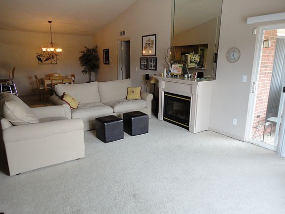Living Room with Fireplace