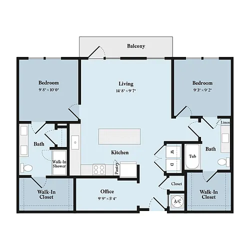 Floor plan B10