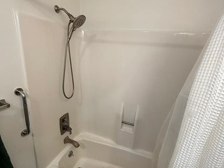 Downstairs: bathroom
