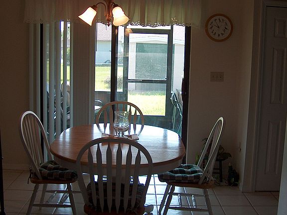 Dining Room located off kitchen.  
