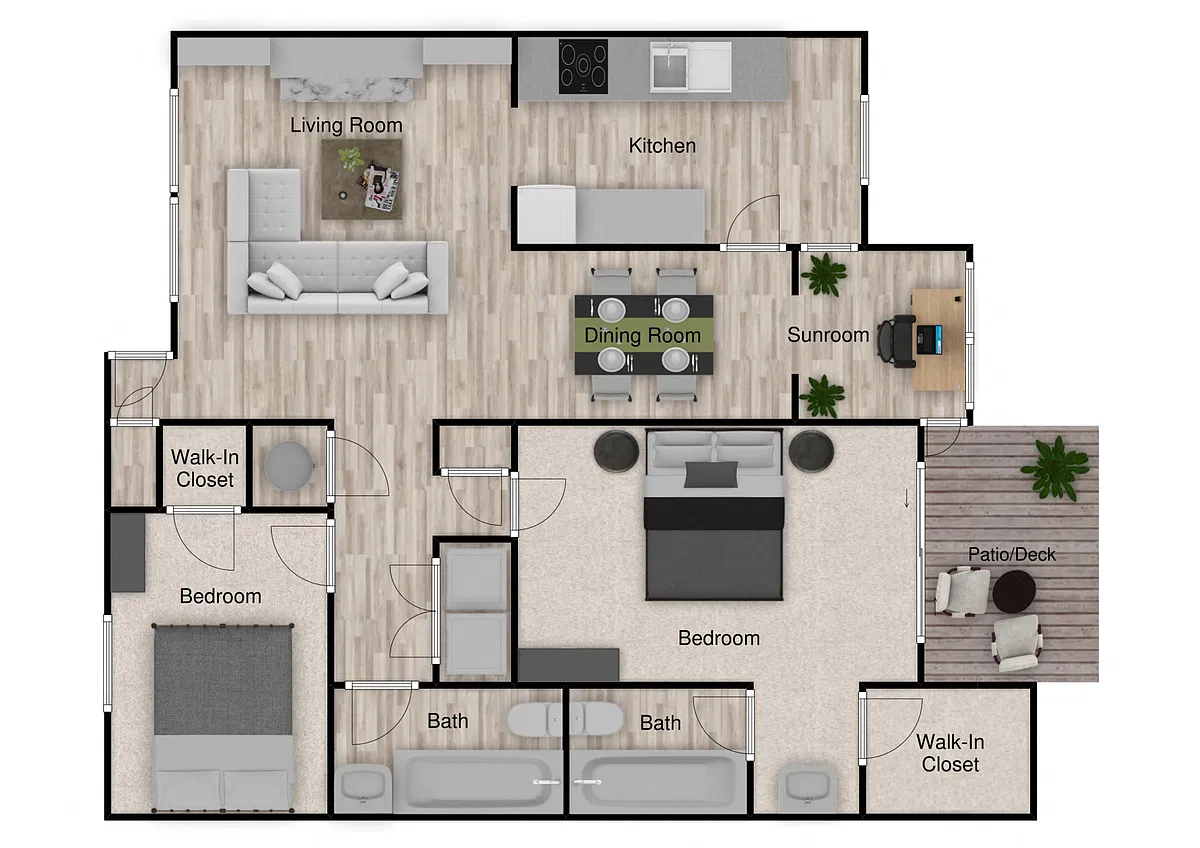 Floor plan The Juniper