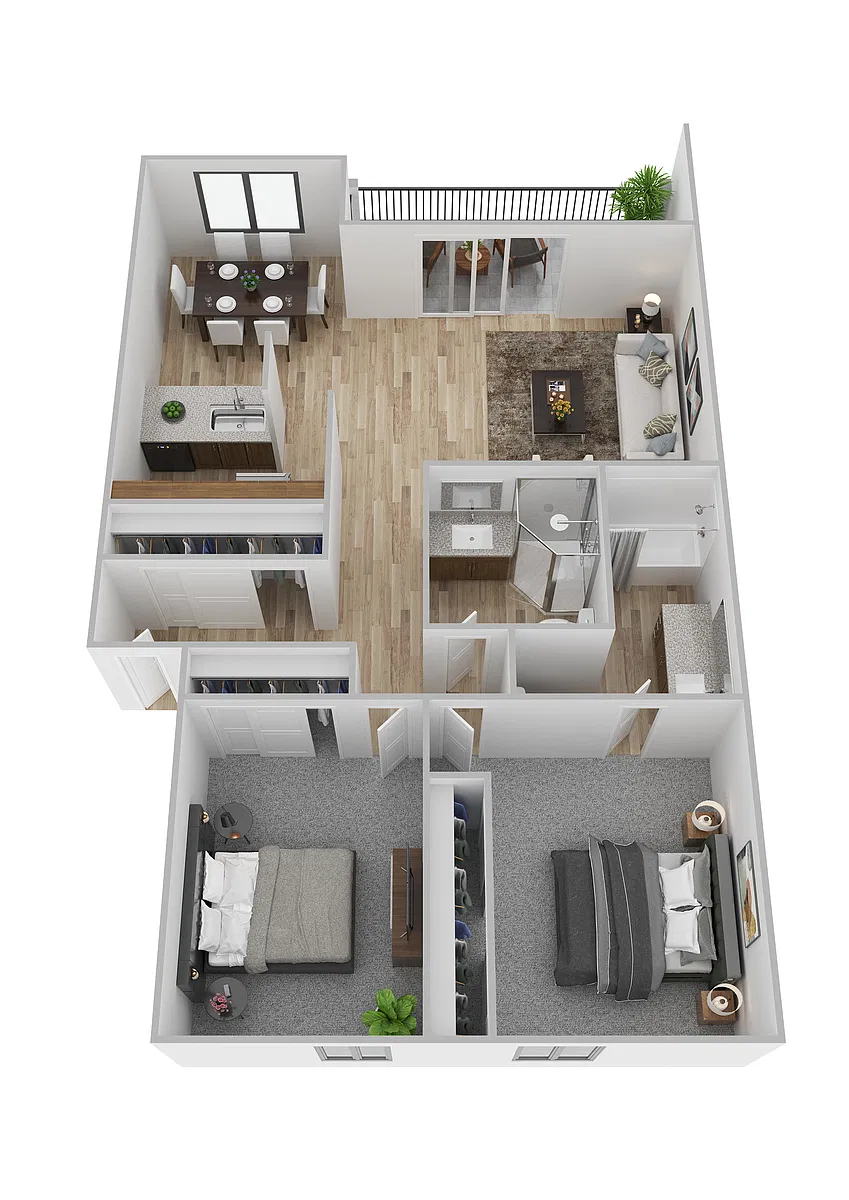 Floor plan B4