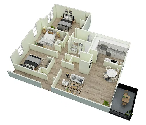 Floor plan Hemlock