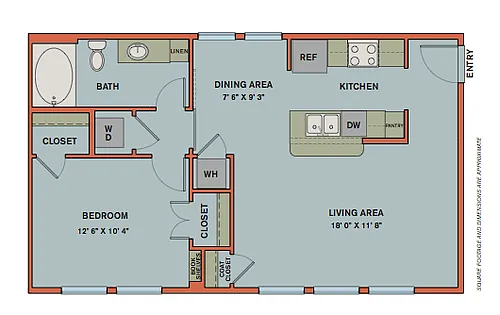 Floor plan E-A22