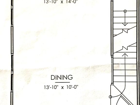 Living, dining, and kitchen floor.