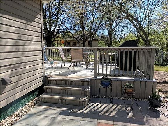Deck viewed from patio