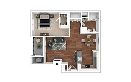 Floor plan Basin-Renovated