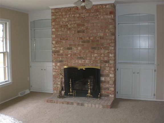 Den with Fireplace