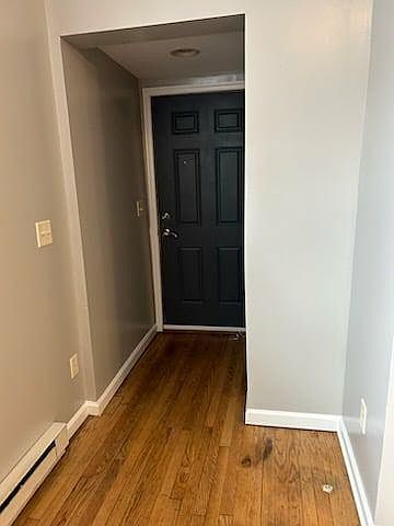 Entrance way with steel security door