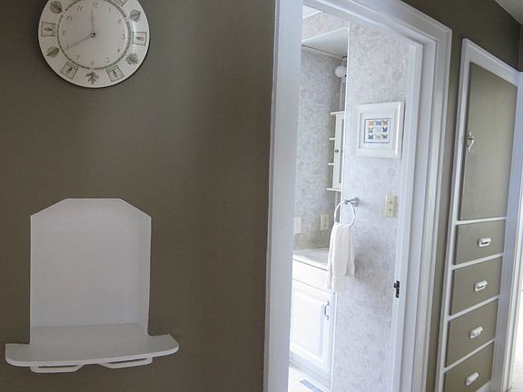 Hallway with Craftsman Details