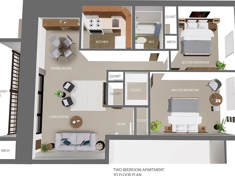 Two bedroom
