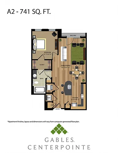 Floor plan A2