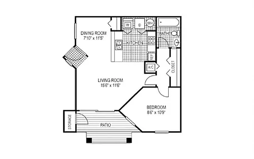 Floor plan 1A