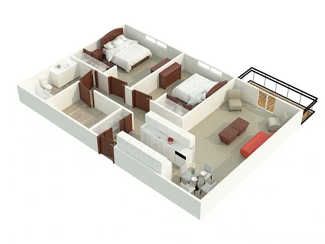 Floor plan 2X1