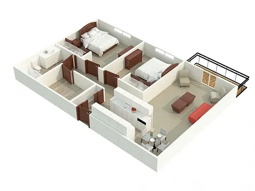 Floor plan 2X1