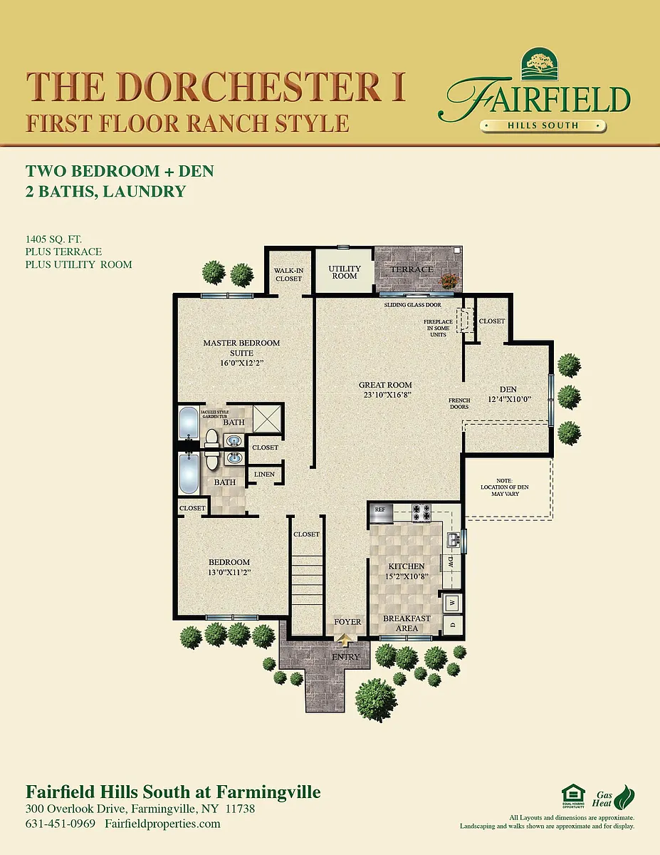 Floor plan The Dorchester I