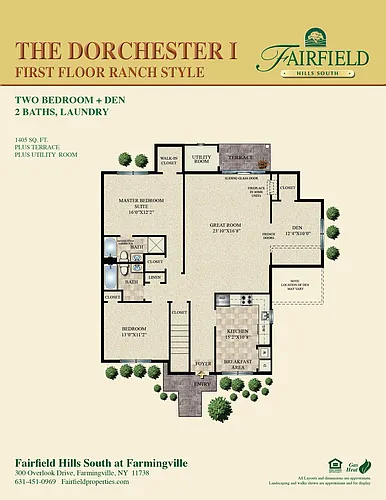 Floor plan The Dorchester I