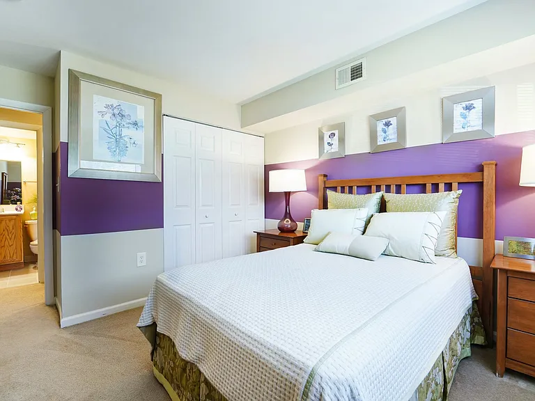 2BR, 1.5BA - 939SF - Model - 1st Bedroom