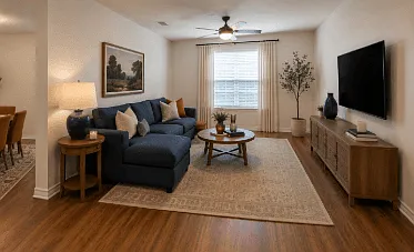Make yourself at home in a welcoming living room designed for comfort, connection, and relaxation.