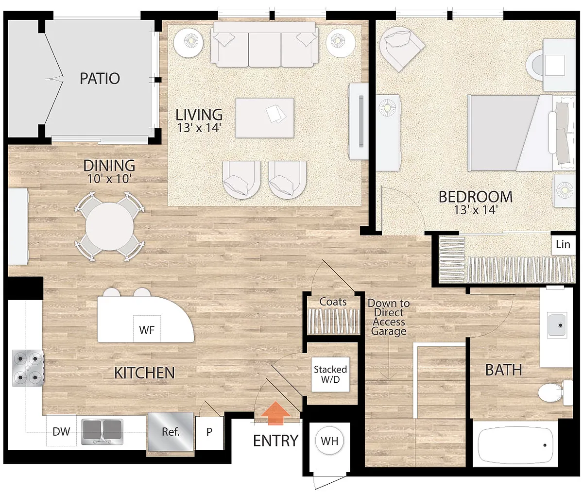 Floor plan Plan B