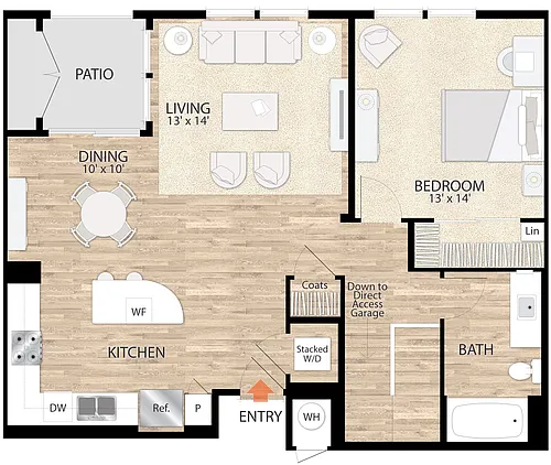 Floor plan Plan B