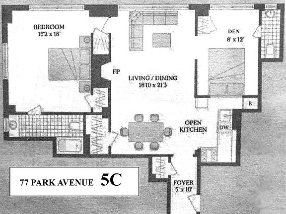 2nd image of 77 Park Ave #5C