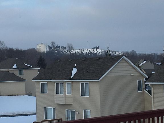 View of Buck Hill from deck