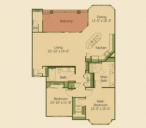 Floor plan B4