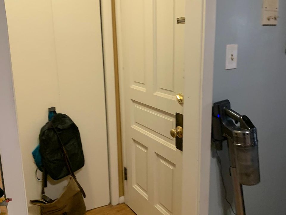 Entrance is the closed door