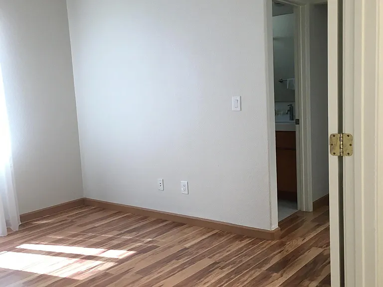 Bedroom suite with extra room.