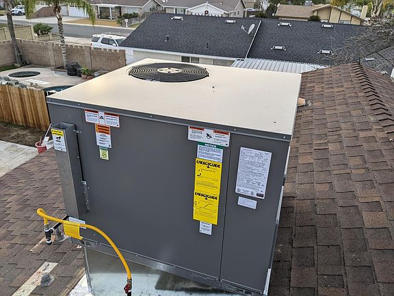 New Central Air Conditioner and Heater as of December 2021.