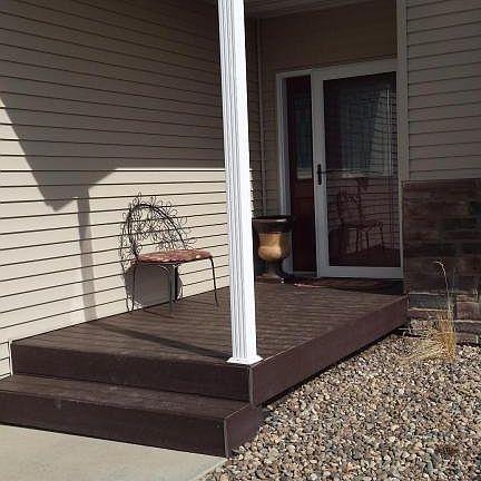 Front porch entry