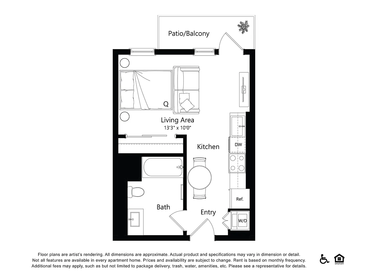 Floor plan 501-Broadway_B1.2