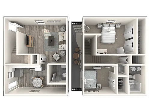 Floor plan Townhome