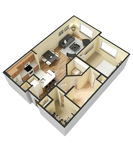 Floor plan A1