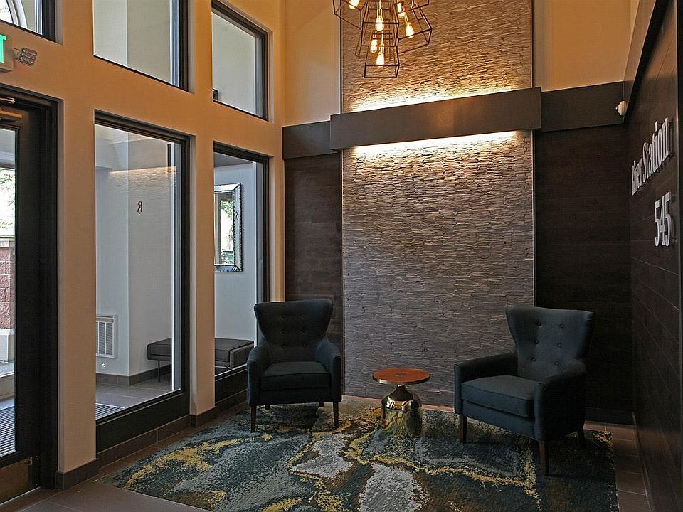 Entrance into the building