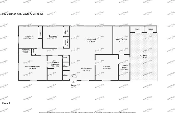 3 bed, 1.0 bath, 1458 sqft, $1,350 — Photo 2