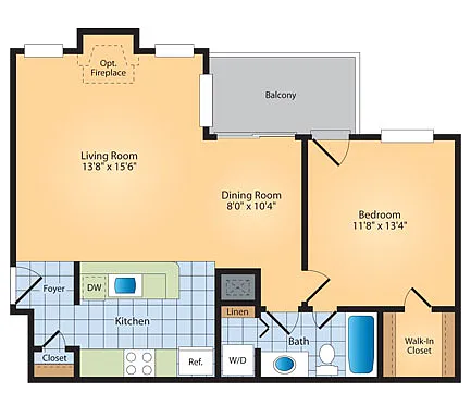 Floor plan A1