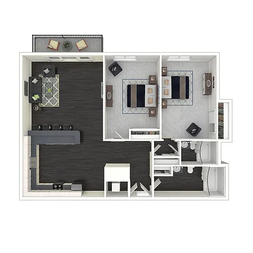 Floor plan 2X2