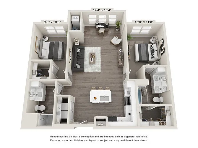 Floor plan B4