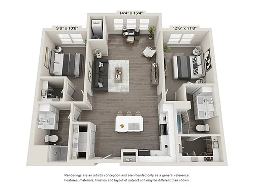 Floor plan B4