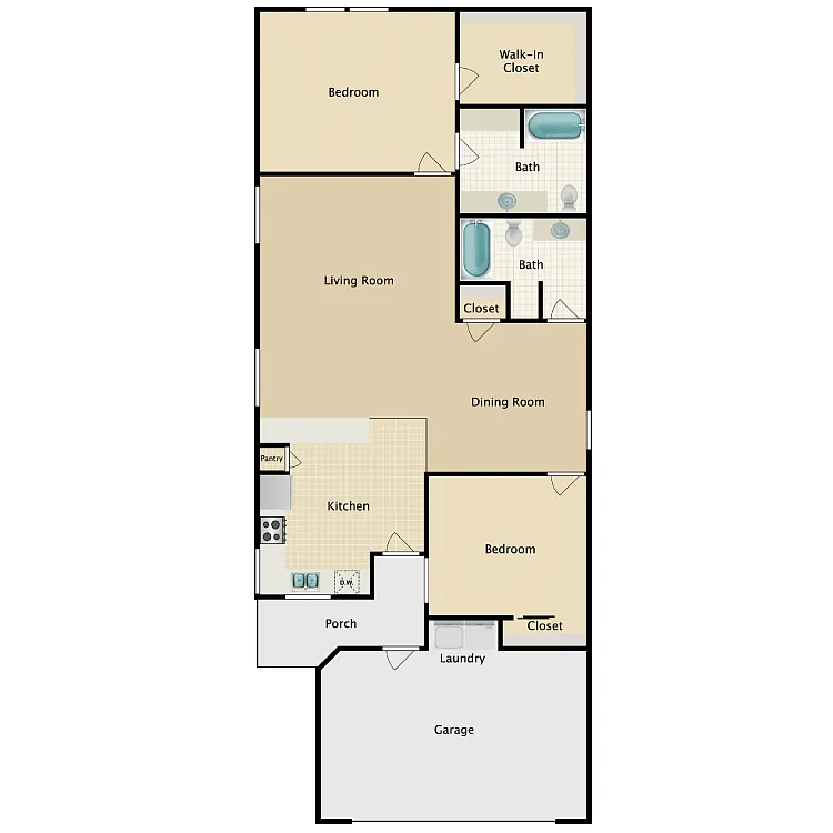Floor plan Plan A