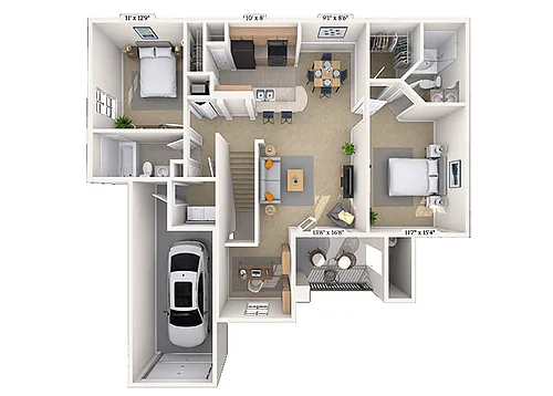 Floor plan 22D