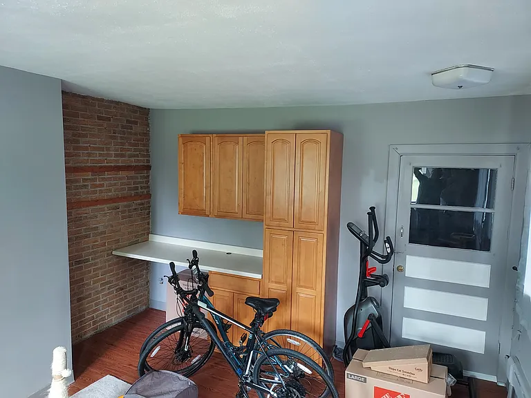 BONUS large office off the back. Also, large windows throughout the office and kitchen bring in TONS of natural light and look out onto the private backyard.