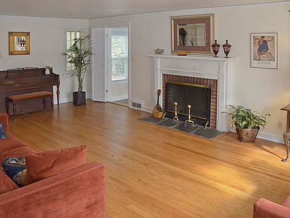 Living Room with Fireplace