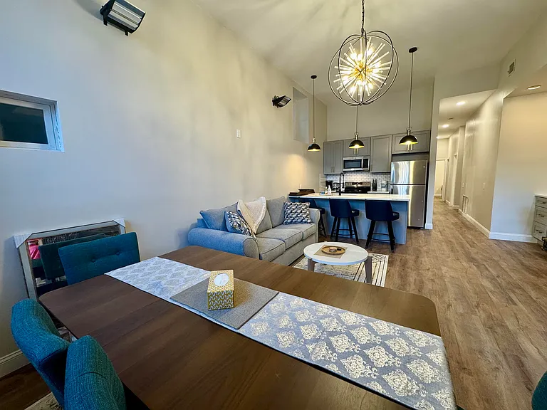 Dining Table + Living Rm