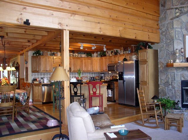 view of kitchen from great rm.